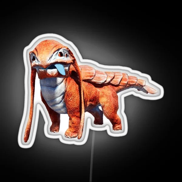 Lizard Doggo RGB Neon Sign