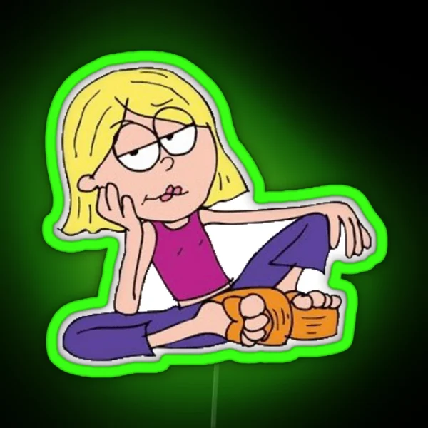 Lizzie Mcguire Bored RGB Neon Sign