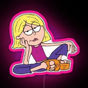 Lizzie Mcguire Bored RGB Neon Sign