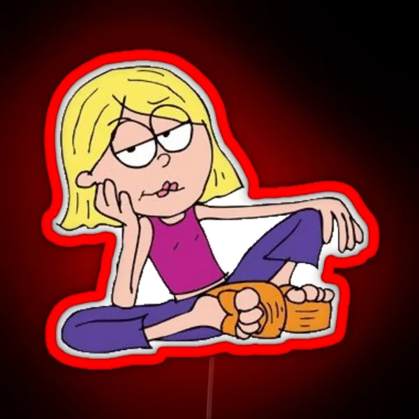 Lizzie Mcguire Bored RGB Neon Sign