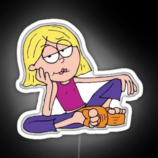 Lizzie Mcguire Bored RGB Neon Sign