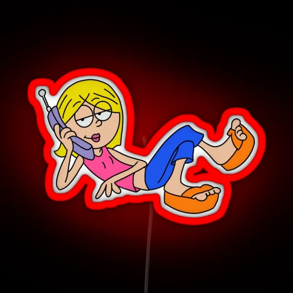 Lizzie Mcguire Phone RGB Neon Sign