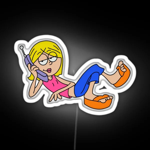 Lizzie Mcguire Phone RGB Neon Sign