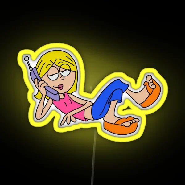 Lizzie Mcguire Phone RGB Neon Sign