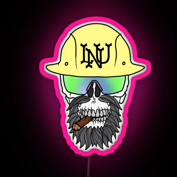 Lnu Dude RGB Neon Sign