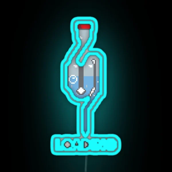 Loading Time May Vary RGB Neon Sign