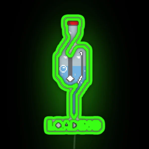 Loading Time May Vary RGB Neon Sign