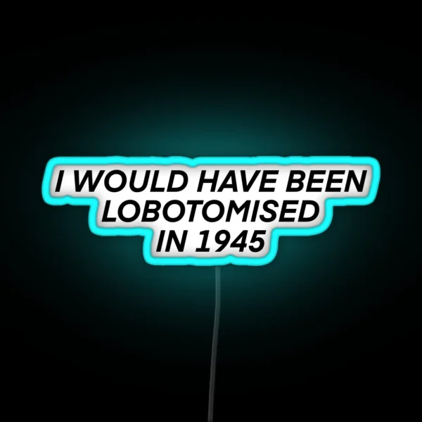 Lobotomy RGB Neon Sign
