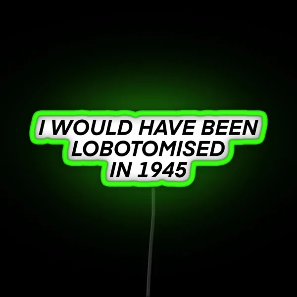 Lobotomy RGB Neon Sign