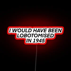 Lobotomy RGB Neon Sign