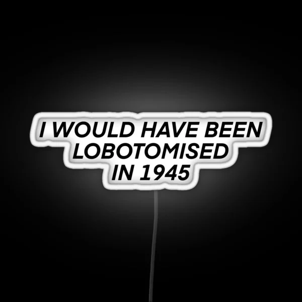 Lobotomy RGB Neon Sign
