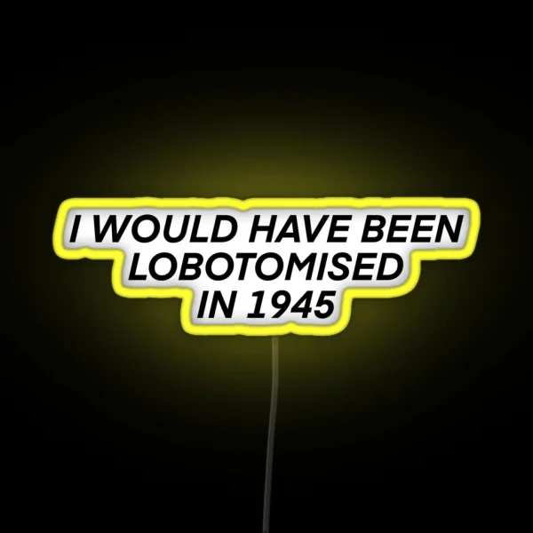 Lobotomy RGB Neon Sign
