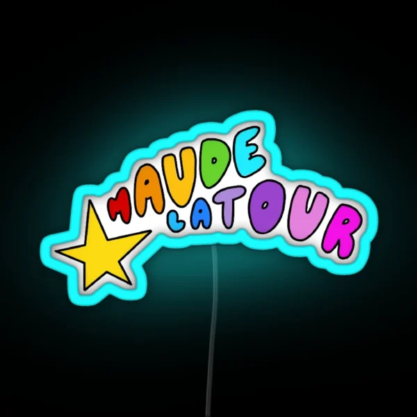 Logo Maude Latour RGB Neon Sign