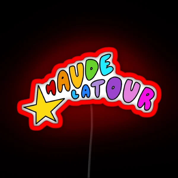 Logo Maude Latour RGB Neon Sign