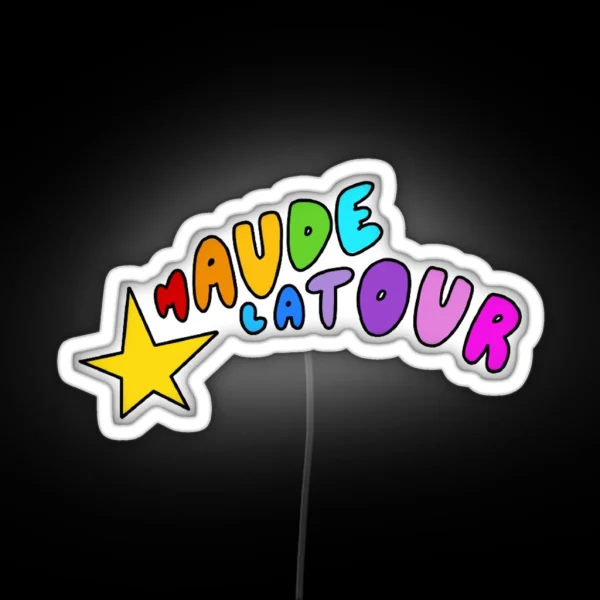 Logo Maude Latour RGB Neon Sign