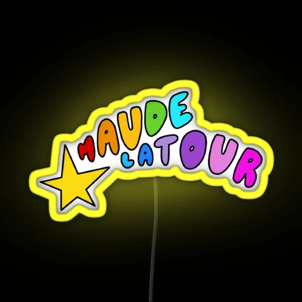Logo Maude Latour RGB Neon Sign