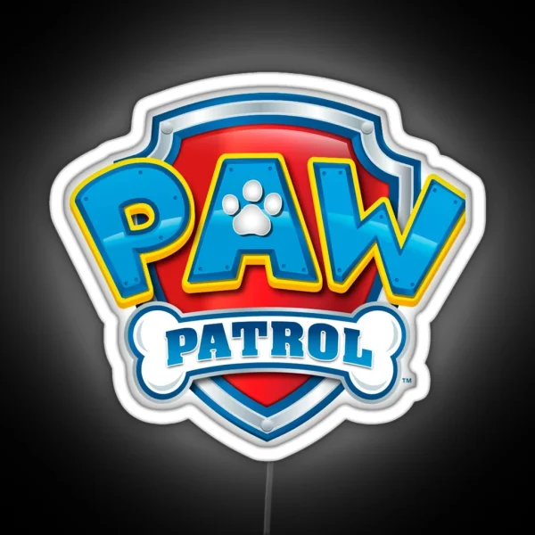 Logo Paw Patrol Essentiel RGB Neon Sign