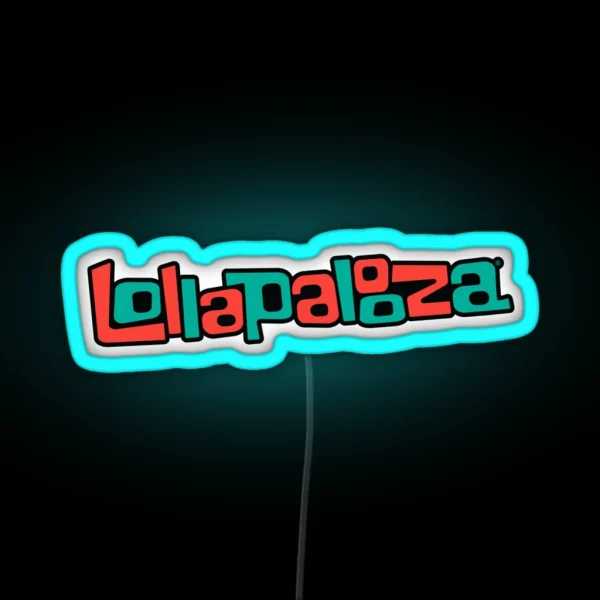 Lollapalooza RGB Neon Sign