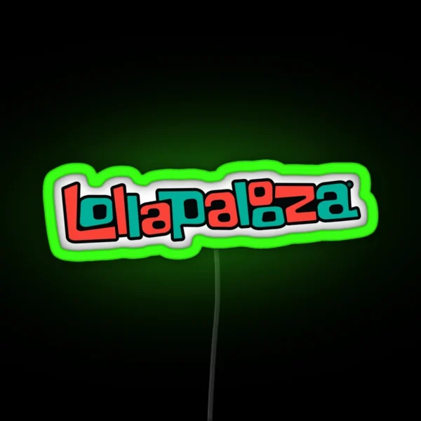 Lollapalooza RGB Neon Sign