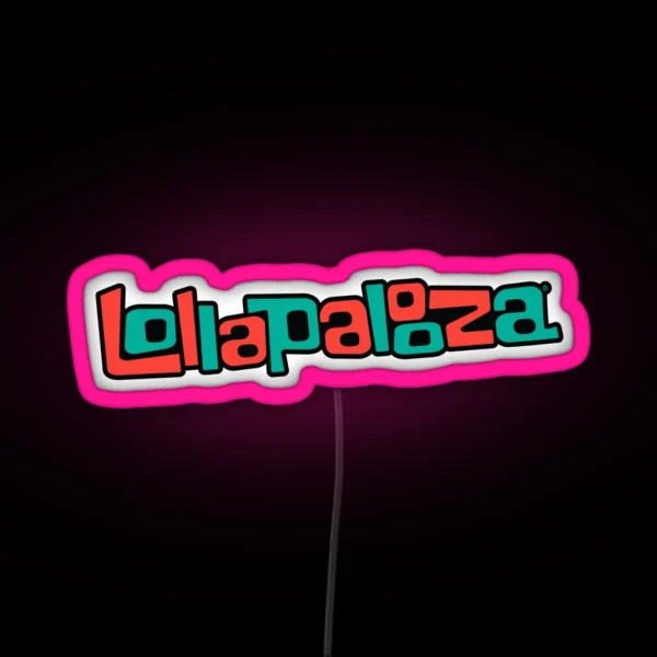 Lollapalooza RGB Neon Sign