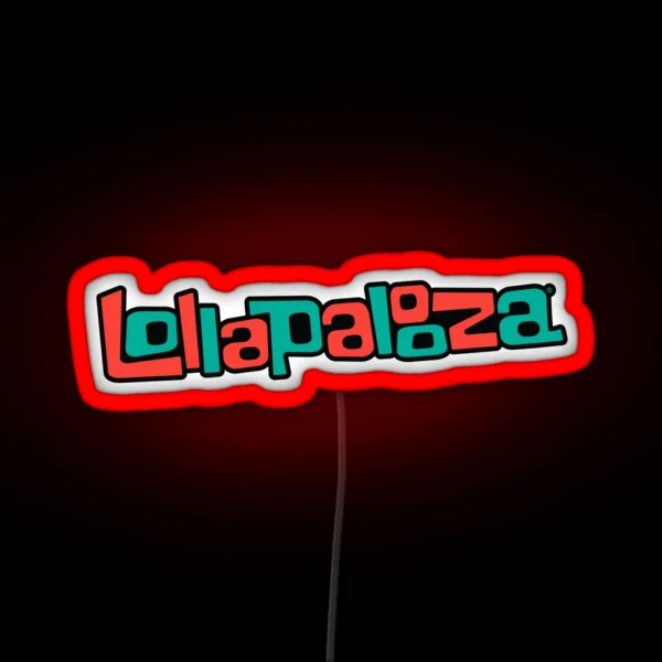 Lollapalooza RGB Neon Sign