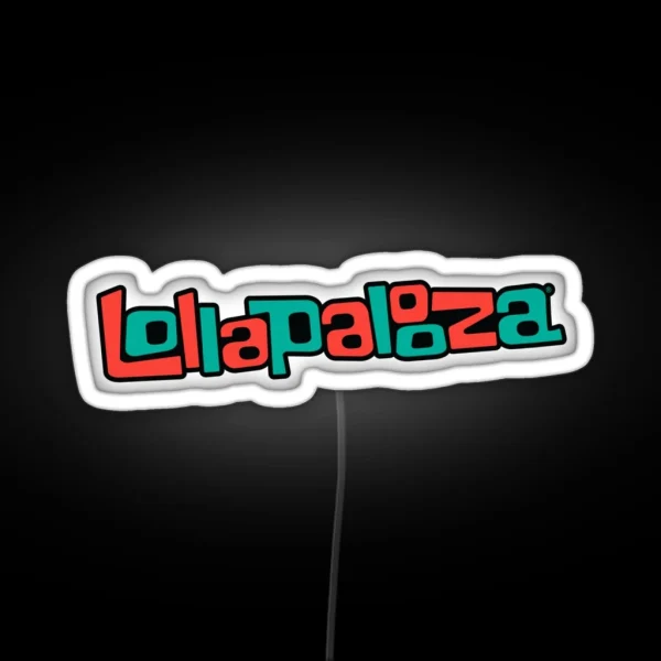 Lollapalooza RGB Neon Sign