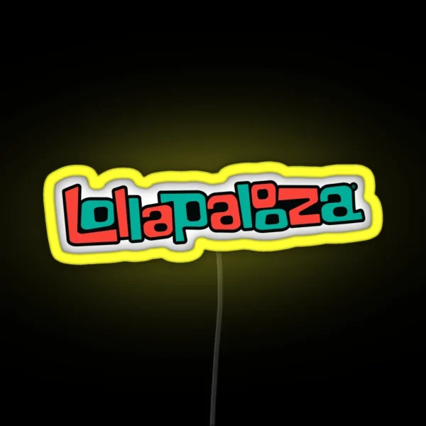 Lollapalooza RGB Neon Sign