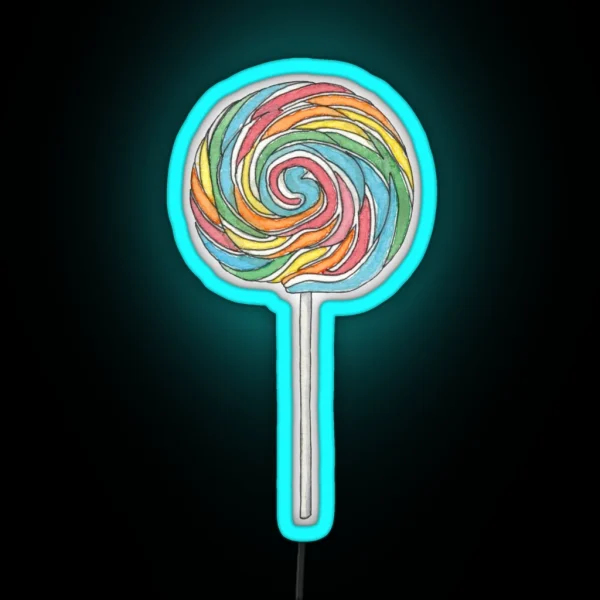 Lolly Pop RGB Neon Sign