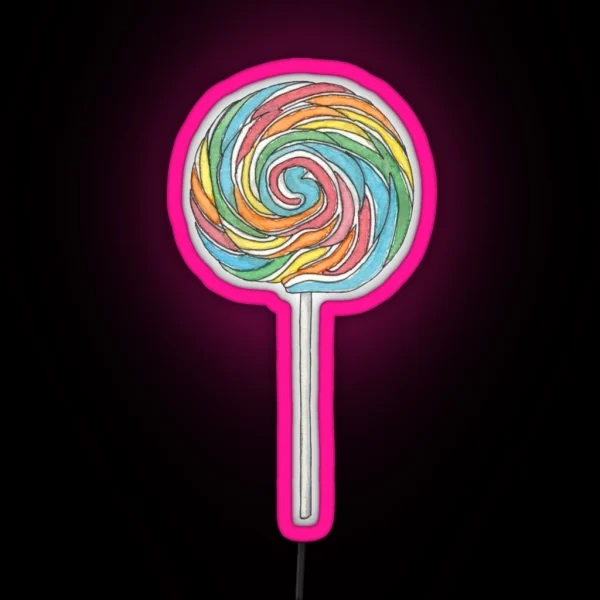 Lolly Pop RGB Neon Sign