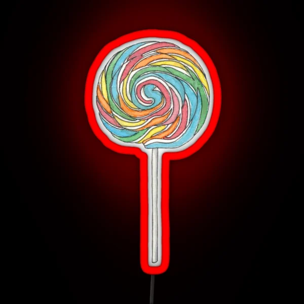 Lolly Pop RGB Neon Sign