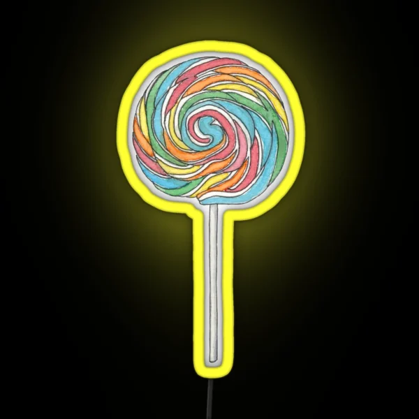 Lolly Pop RGB Neon Sign