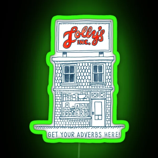 Lolly S RGB Neon Sign