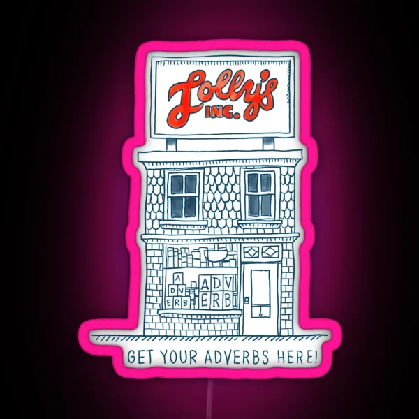 Lolly S RGB Neon Sign