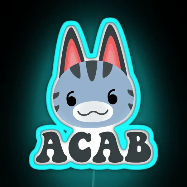 Lolly Says Acab RGB Neon Sign