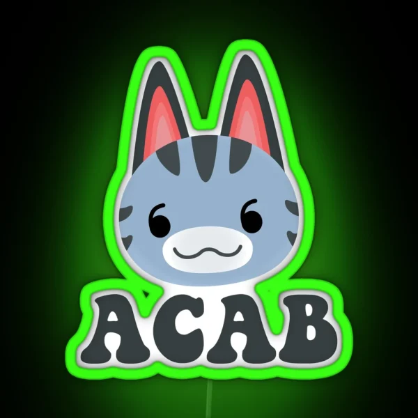 Lolly Says Acab RGB Neon Sign