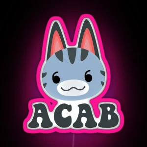 Lolly Says Acab RGB Neon Sign