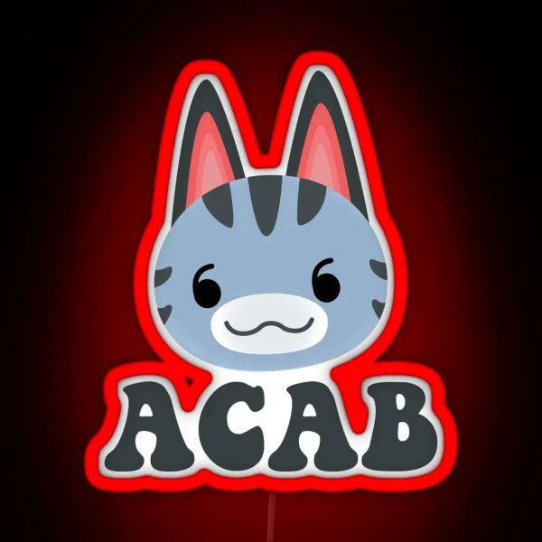 Lolly Says Acab RGB Neon Sign