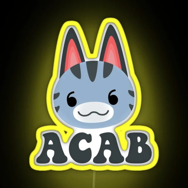 Lolly Says Acab RGB Neon Sign