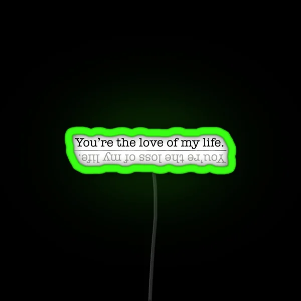 Loml Taylor Swift TTPD RGB Neon Sign