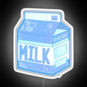 Lon Lon Ranch Milk Carton RGB Neon Sign