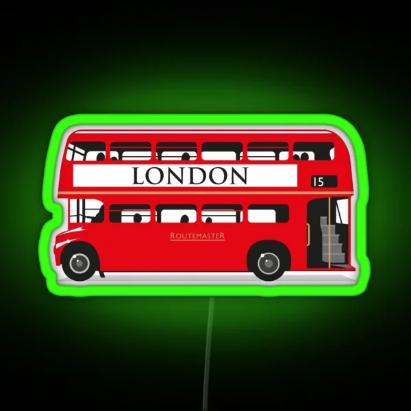 London Bus RGB Neon Sign