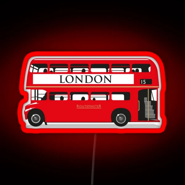 London Bus RGB Neon Sign