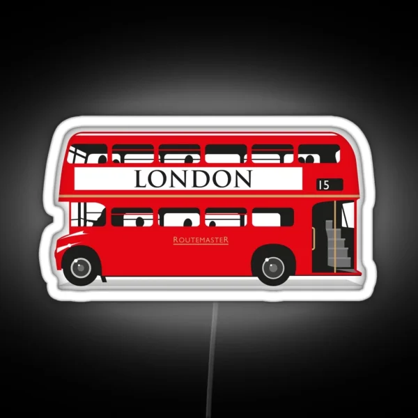London Bus RGB Neon Sign