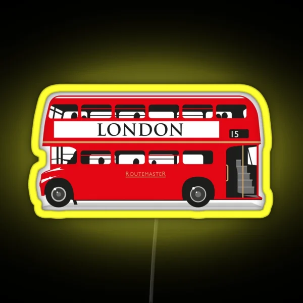 London Bus RGB Neon Sign