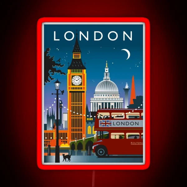 London Night RGB Neon Sign