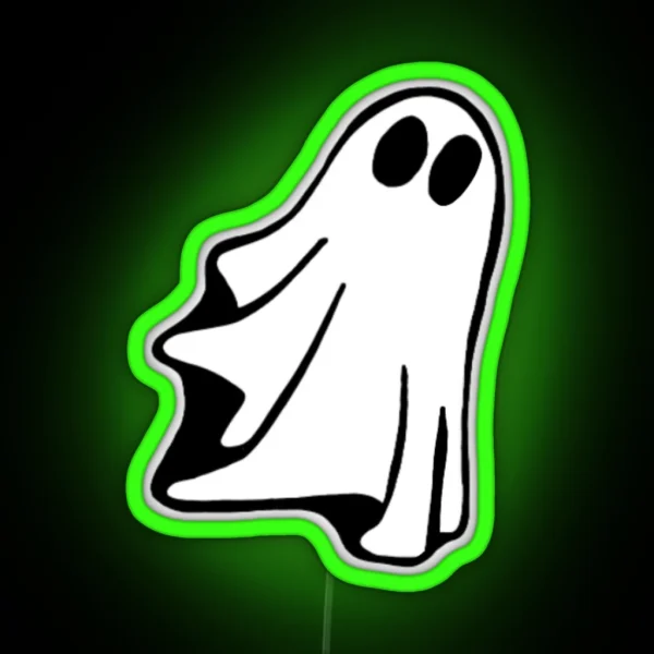 Lonely Ghost RGB Neon Sign