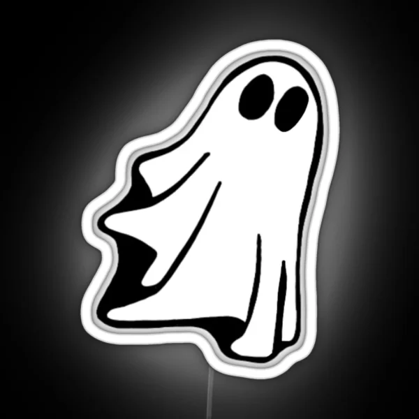 Lonely Ghost RGB Neon Sign