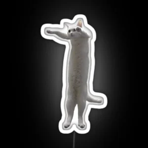 Long Cat RGB Neon Sign