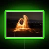 RGB Neon Sign Art Inspired by Long Exposure Photography Techniques