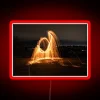 Vibrant neon display celebrating creative art of long exposures.